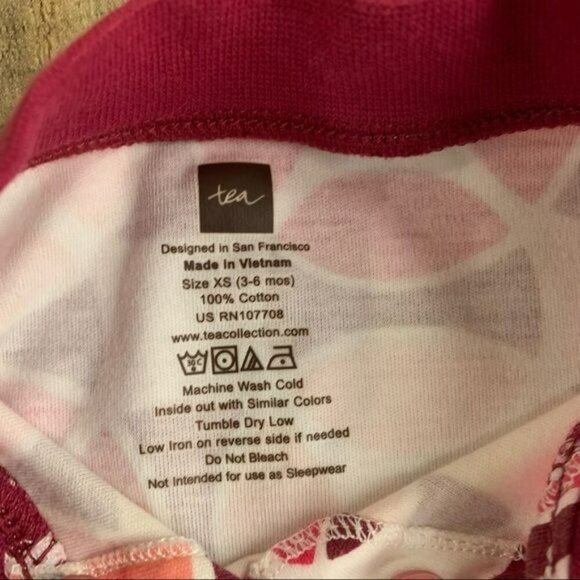 Tea Infants Dresses Set Of Two 3-6M Dragon Fly Collared Geometerical Colorful - Picture 5 of 10